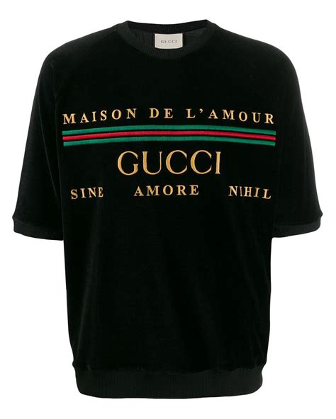 maison de l'amour gucci t shirt